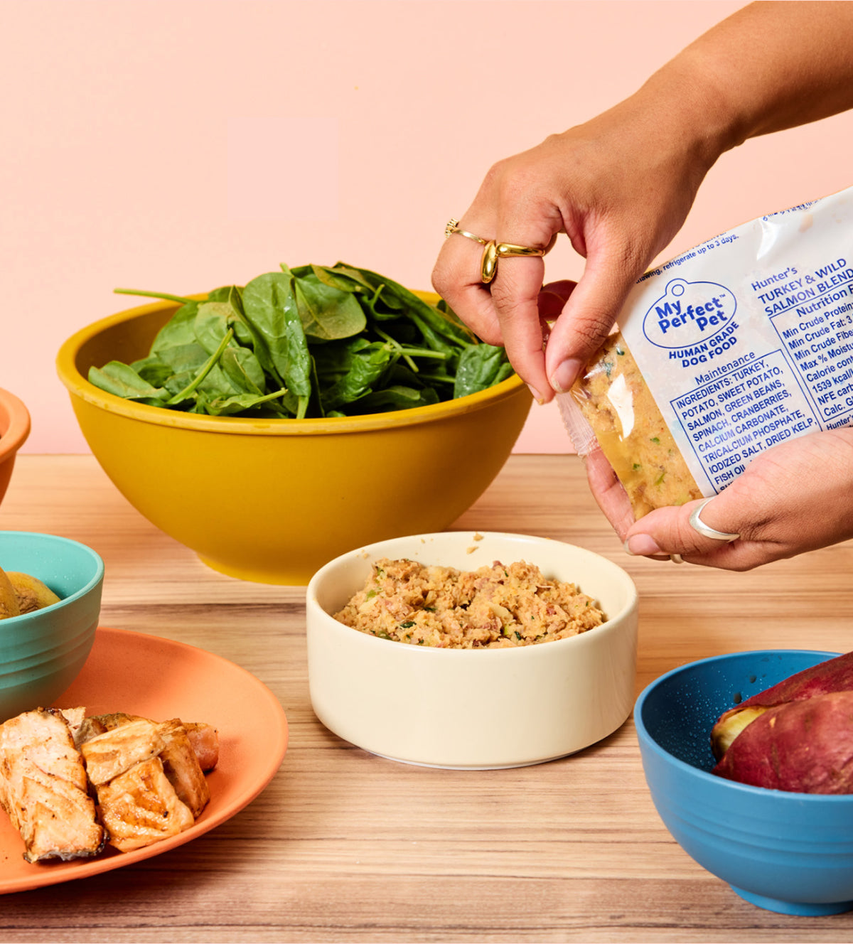 Turkey and Wild Salmon